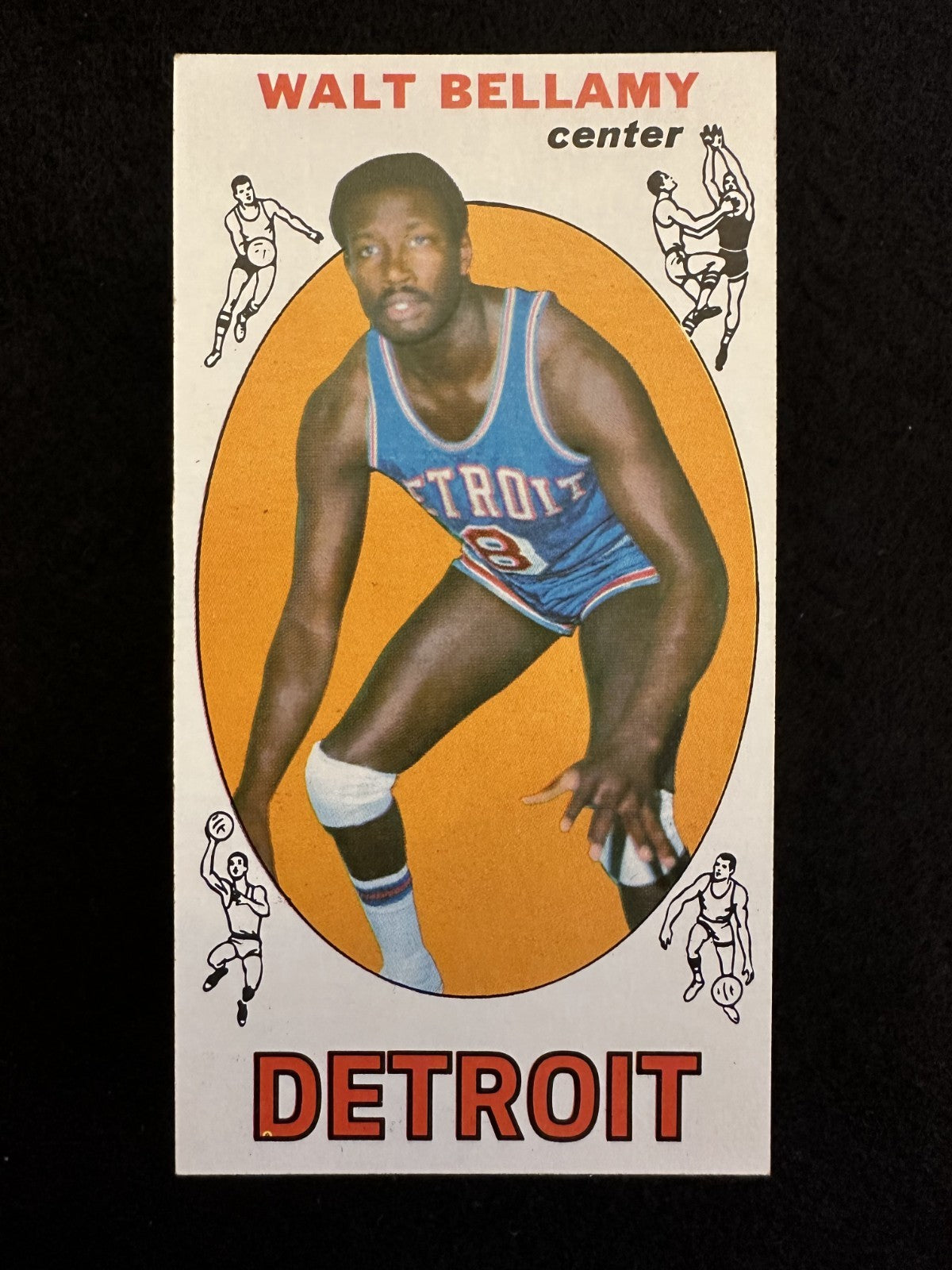 1969–70 Topps Walt Bellamy (#95) EX HOFer, Scoring/Rebounding Force ^GRUMPYBUCK^