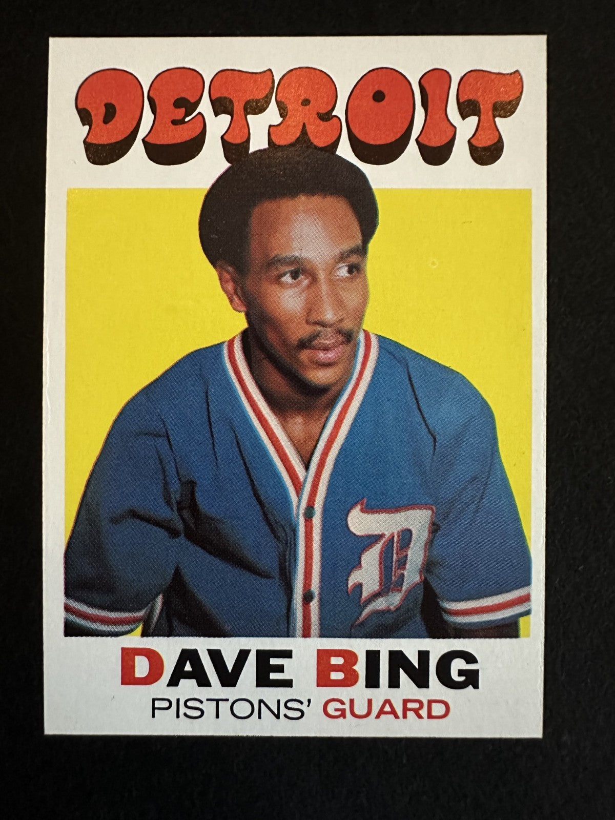 1971–72 Topps Dave Bing (#78) NM HOFer, Pistons Scoring Machine ^GRUMPYBUCK^