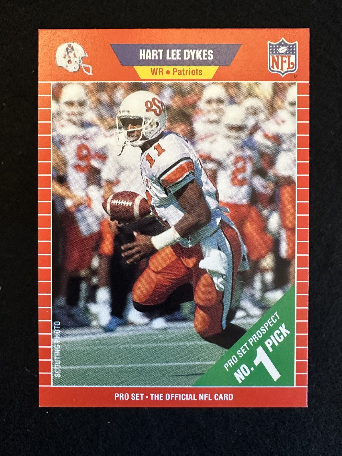 1989 Pro Set Hart Lee Dykes (#503) NM Rookie Card, 1st-Round WR ^GRUMPYBUCK^