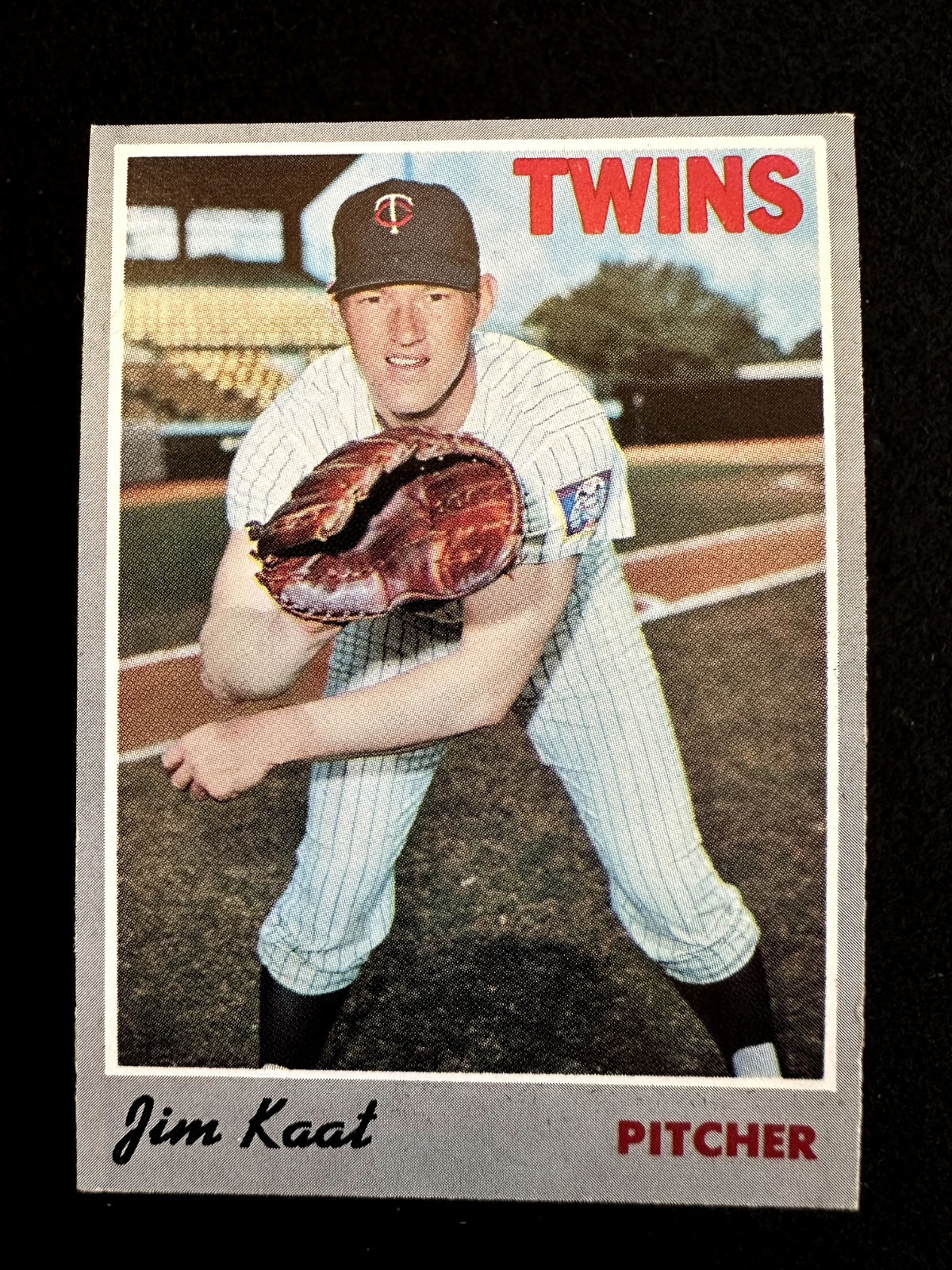 1970 Topps Jim Kaat (#75) EX HOFer, Gold Glover, WS Champ ^GRUMPYBUCK^