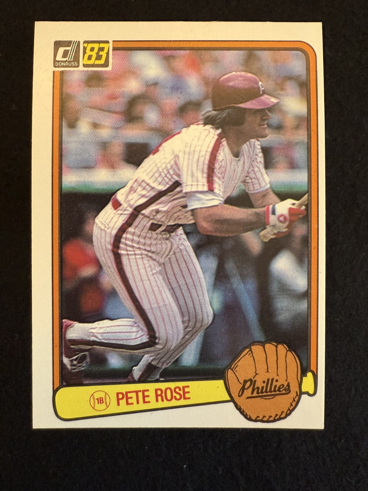 1983 Donruss Pete Rose (#42) NM Hit Machine, Phillies Legend ^GRUMPYBUCK^