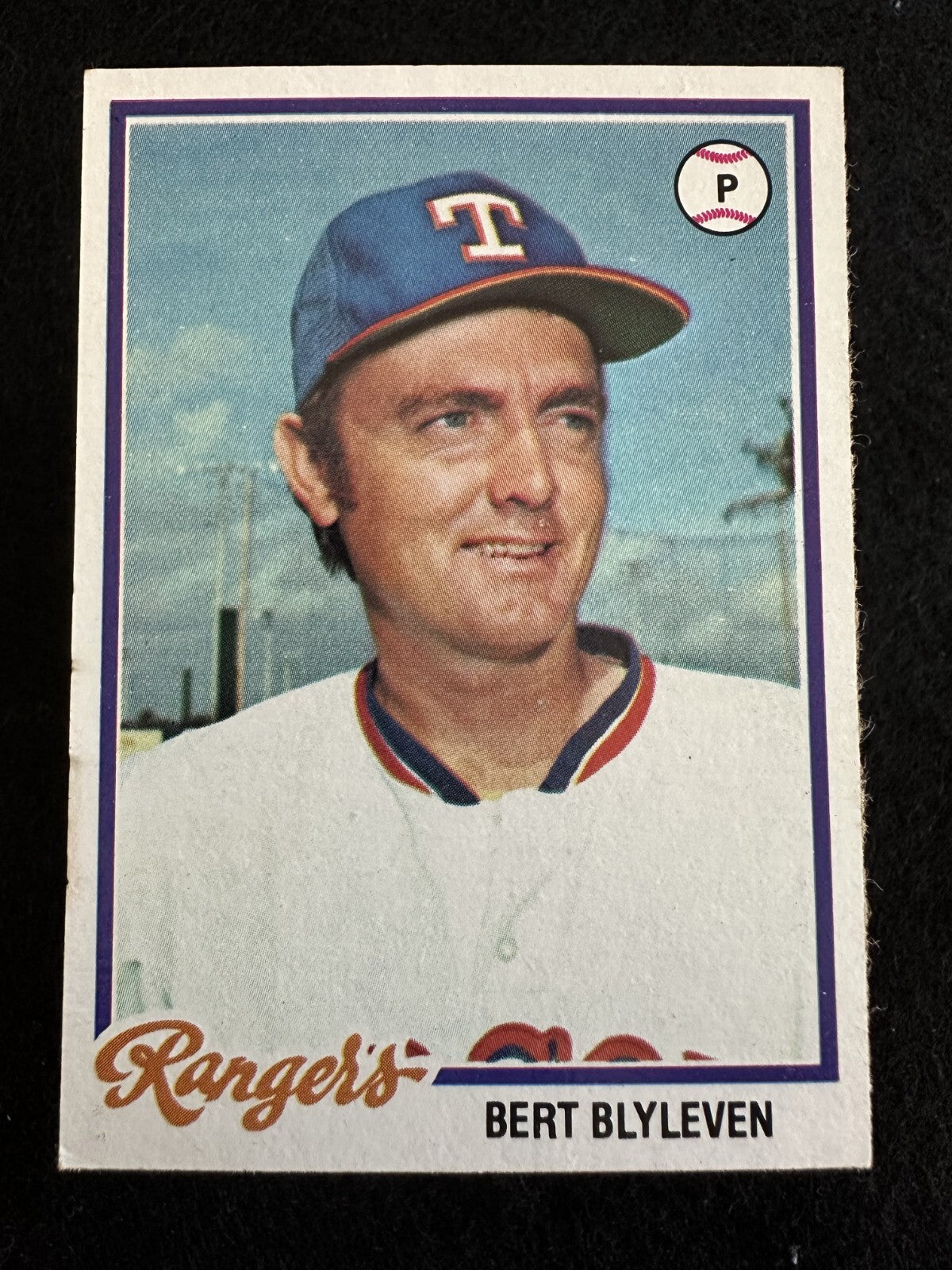 1978 Topps Bert Blyleven (#131) EX HOFer, Rangers Pitching Ace ^GRUMPYBUCK^