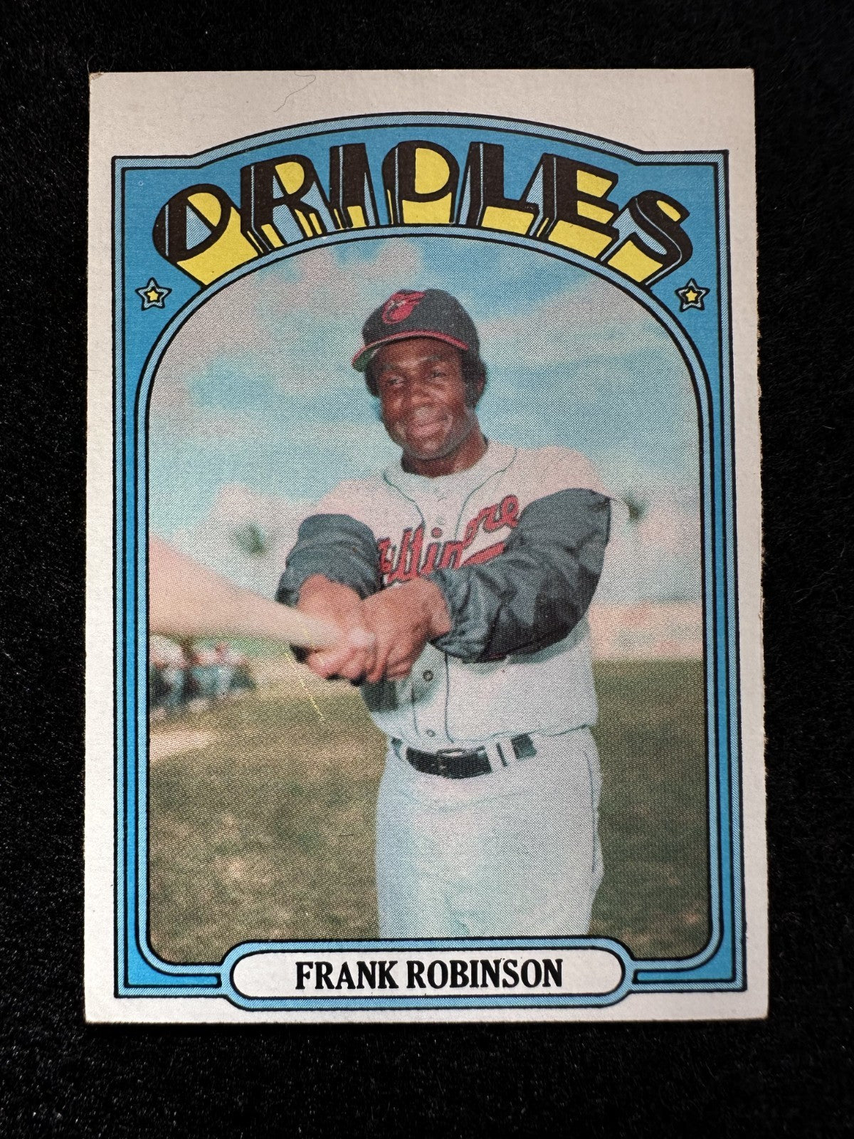 1972 Topps Frank Robinson (#100) EX HOFer, 500-HR Club ^GRUMPYBUCK^