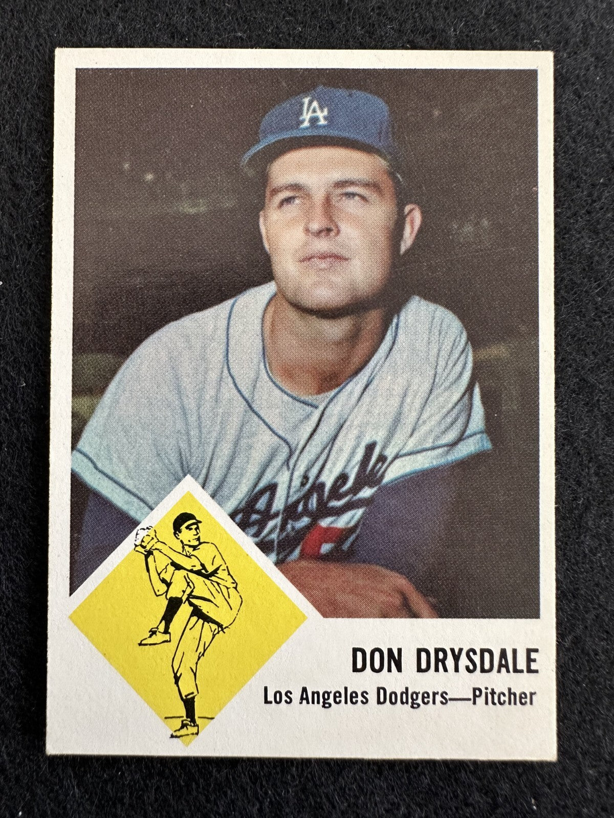 1963 Fleer Don Drysdale (#41) NM HOFer, WS Champ ^GRUMPYBUCK^