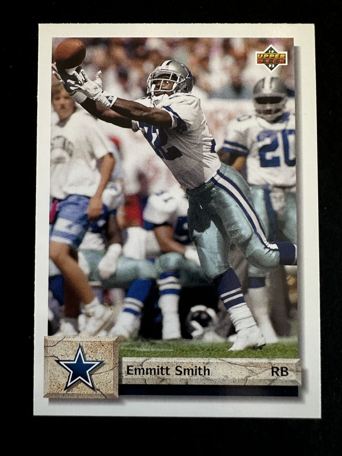 1992 Upper Deck Emmitt Smith (#254) NM HOFer, Cowboys Legend