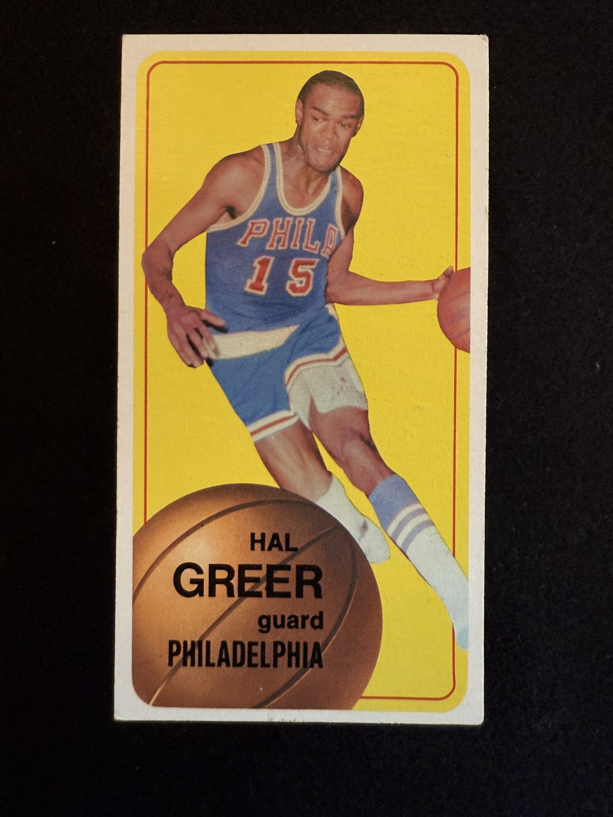 1970-71 Topps Hal Greer (#155) EX HOFer, 76ers Sharpshooting Guard ^GRUMPYBUCK^