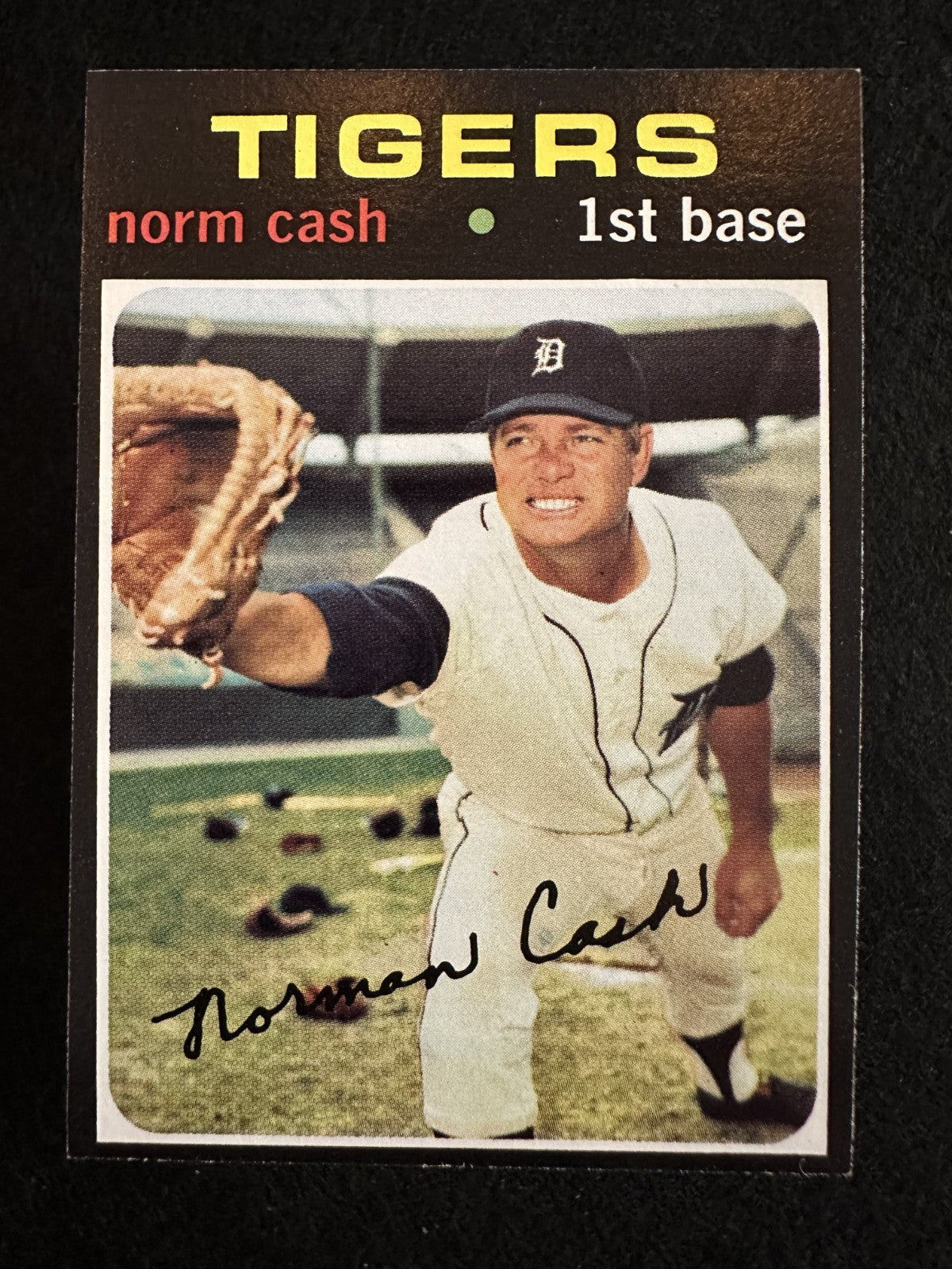 1971 Topps Norm Cash (#599) NM Tigers Slugger ^GRUMPYBUCK^