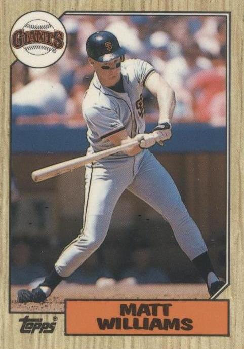 1987 Topps Traded Tiffany Matt Williams (#129T) NM Rookie Card ^GRUMPYBUCK^