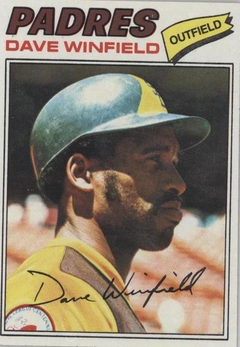 1977 Topps Dave Winfield (#390) EX HOFer, WS Champ ^GRUMPYBUCK^