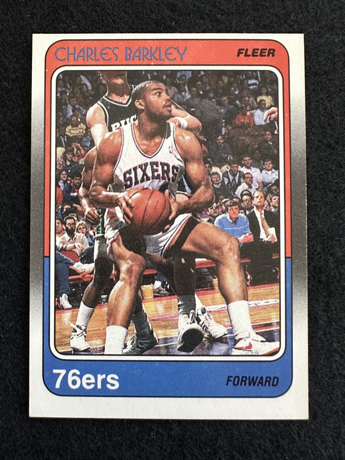 1988–89 Fleer Charles Barkley (#85) NM HOFer, Sixers Legend ^GRUMPYBUCK^