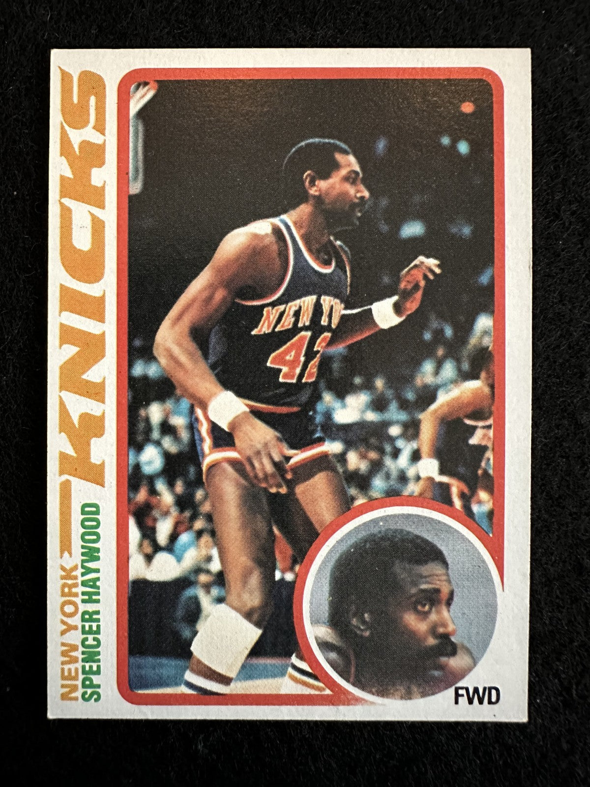 1978–79 Topps Spencer Haywood (#107) NM HOFer, Sonics/Knicks ^GRUMPYBUCK^