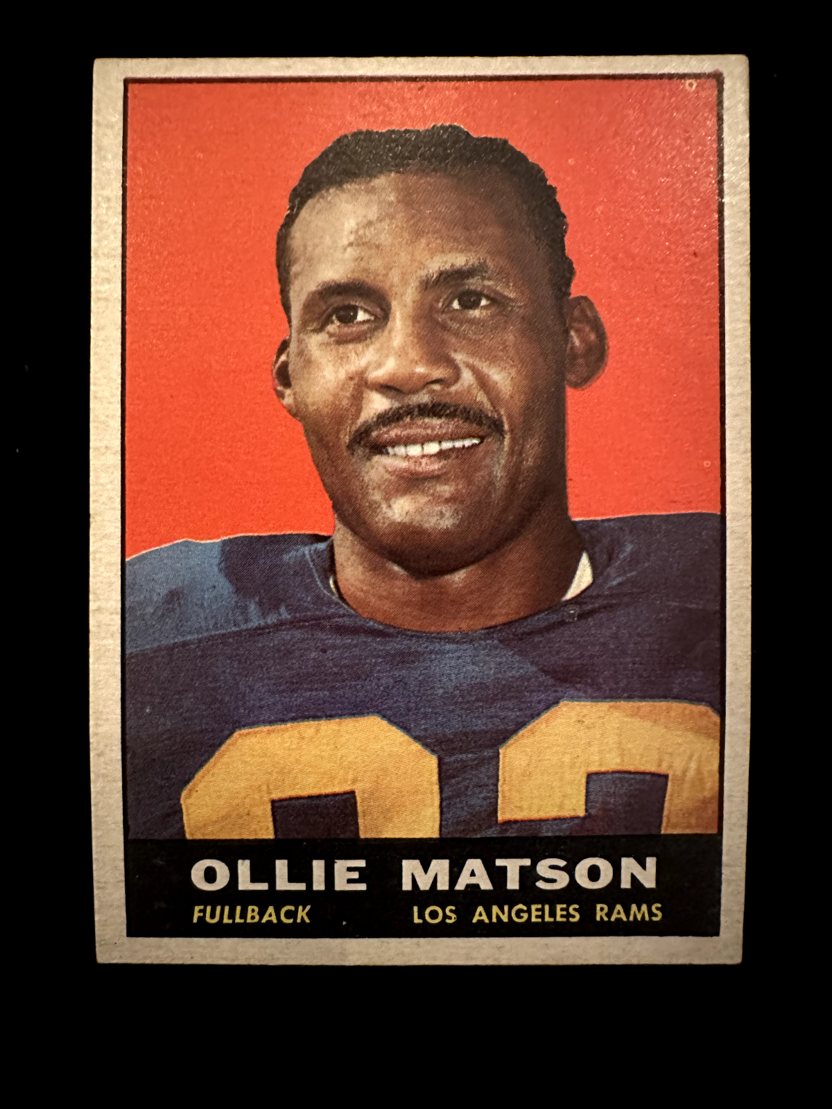 1961 Topps Ollie Matson (#50) EX HOFer, Pro-Bowler ^GRUMPYBUCK^