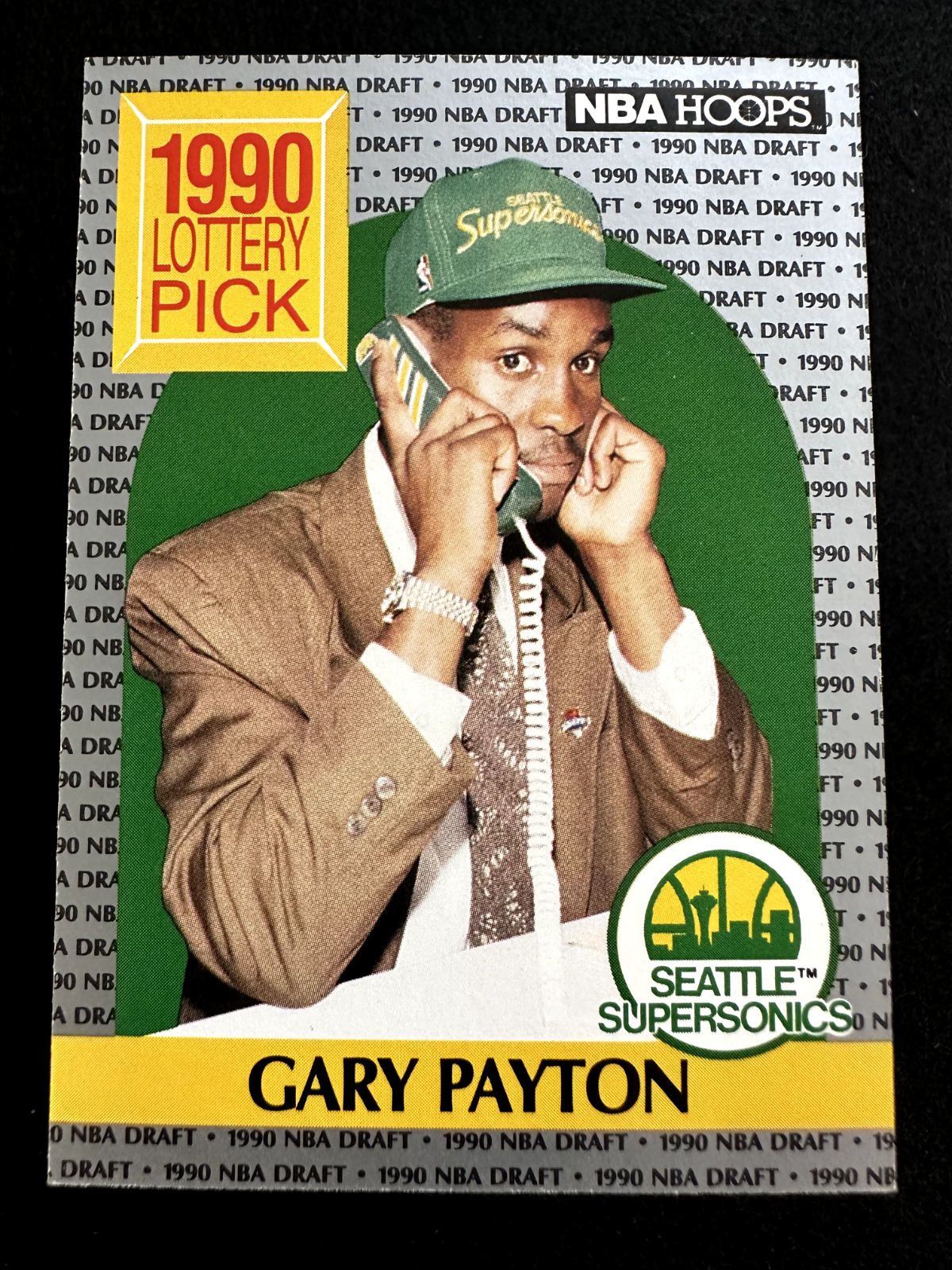 1990–91 NBA Hoops Gary Payton (#391) NM HOFer, Rookie Card ^GRUMPYBUCK^