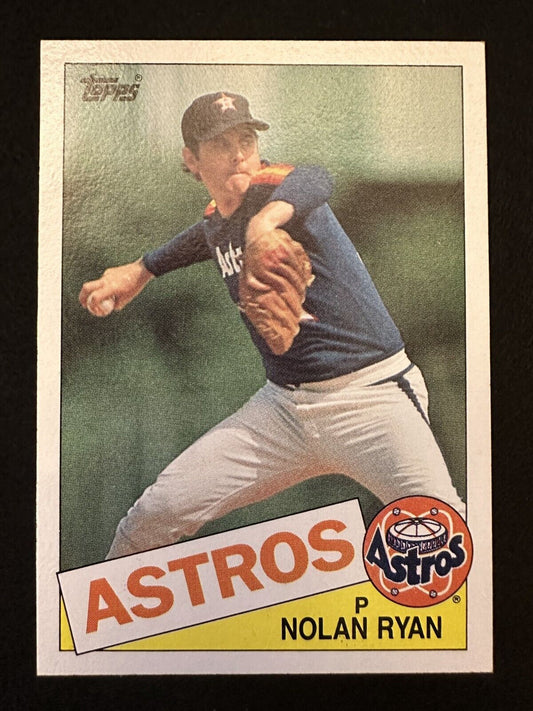 1985 Topps Nolan Ryan (#760) NM HOFer, Strikeout King ^GRUMPYBUCK^