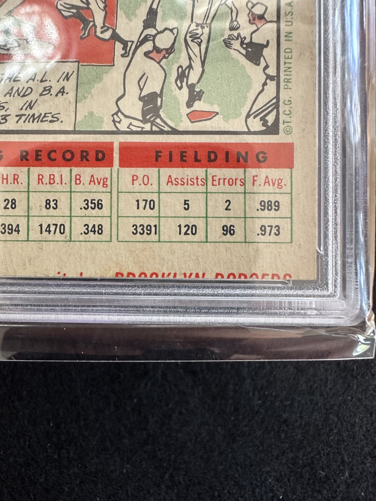 1956 Topps Ted Williams (#5) PSA 6 MC Best MC of All Time w/Koufax ^GRUMPYBUCK^