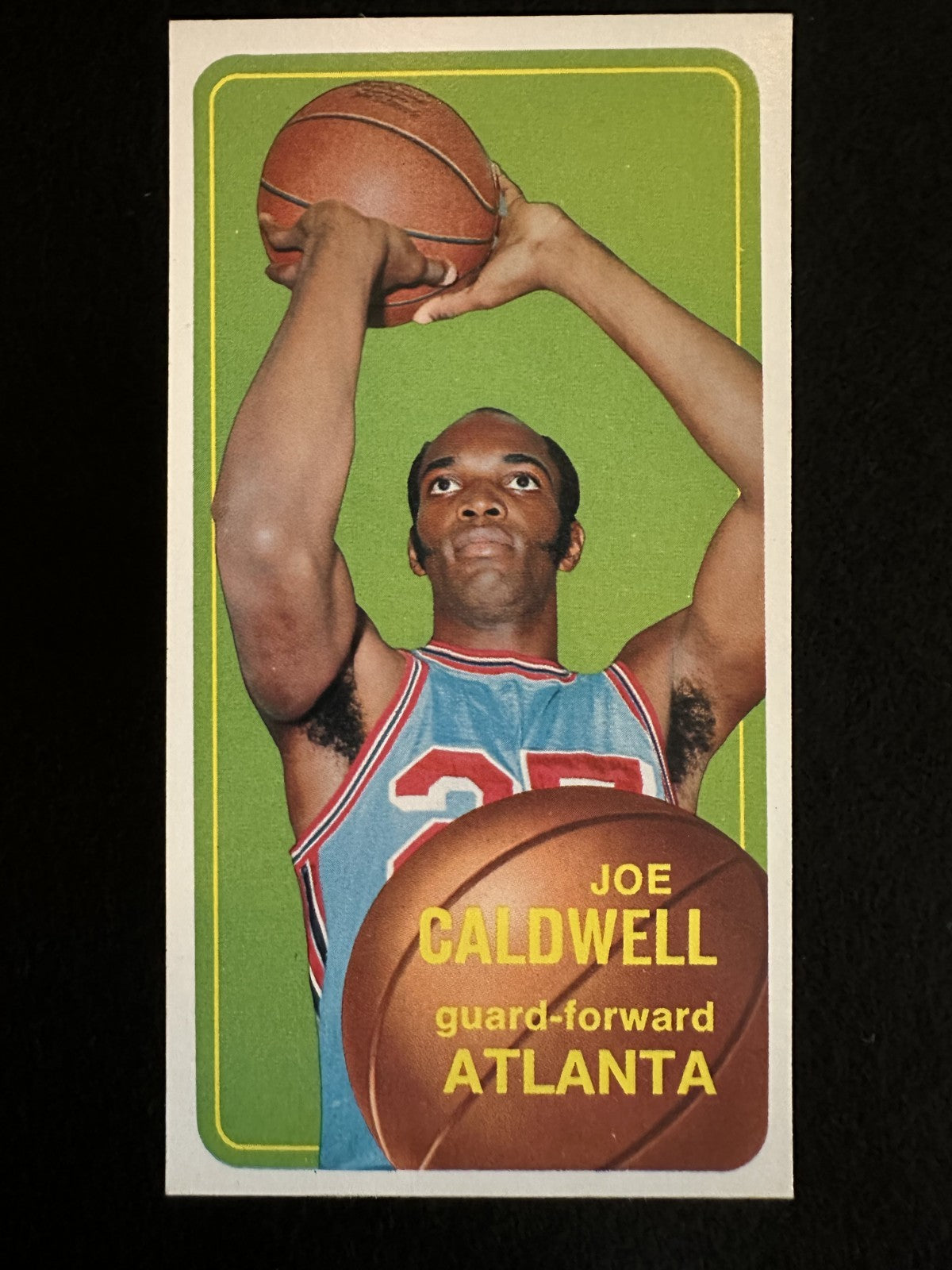 1970-71 Topps Joe Caldwell (#37) NM All-Star, Hawks ABA/NBA ^GRUMPYBUCK^