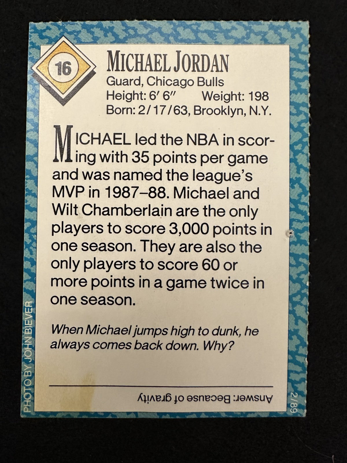 1989 SI for Kids Michael Jordan (#16) EX HOFer, Bulls GOAT ^GRUMPYBUCK^