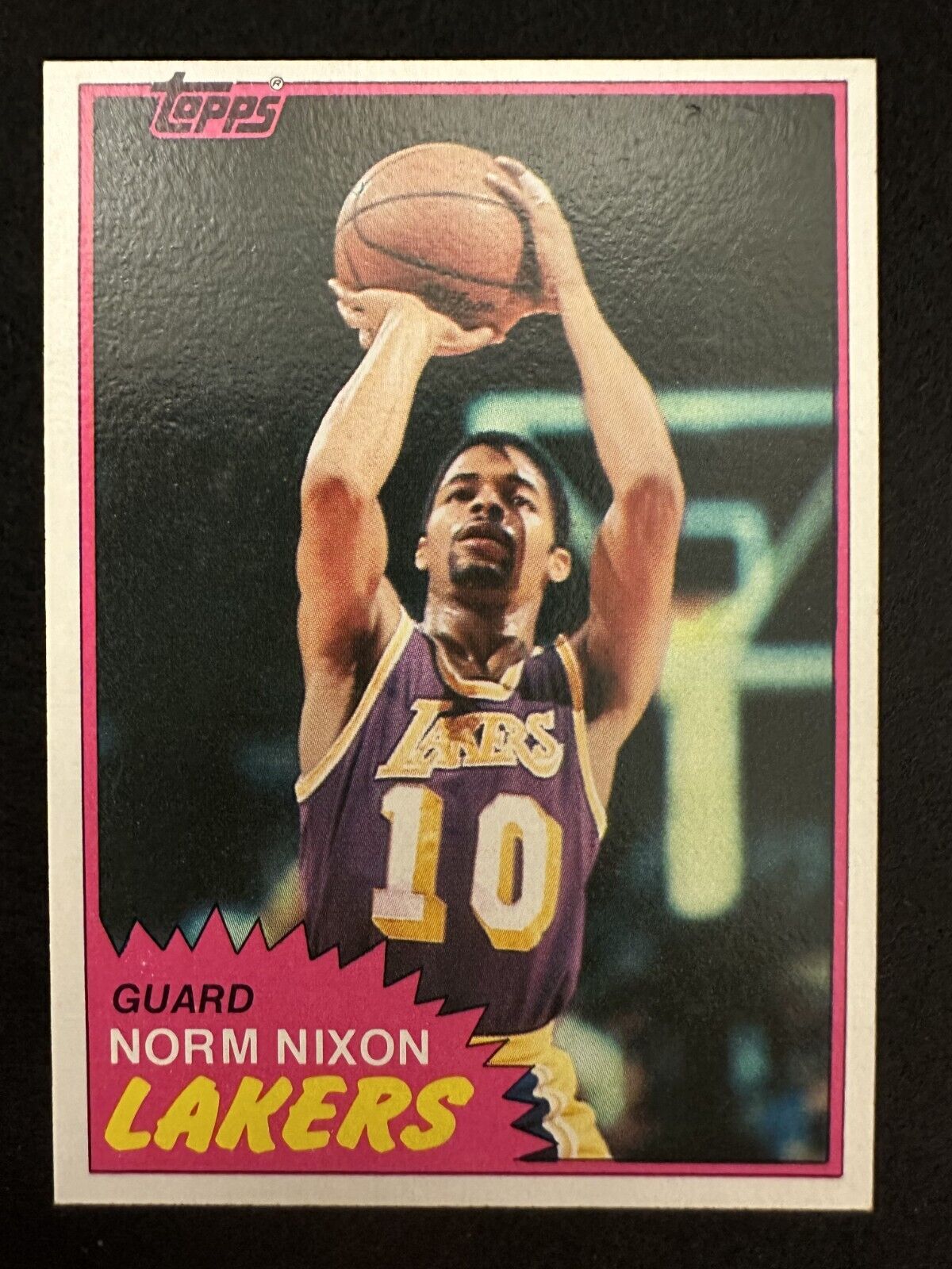 1981–82 Topps Norm Nixon (#22) NM All-Star, NBA Champ ^GRUMPYBUCK^