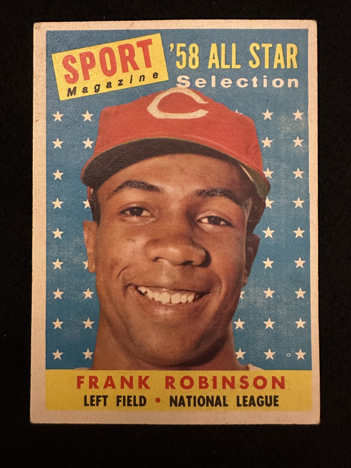 1958 Topps Frank Robinson AS (#484) EX HOFer, Reds Star, MVP ^GRUMPYBUCK^