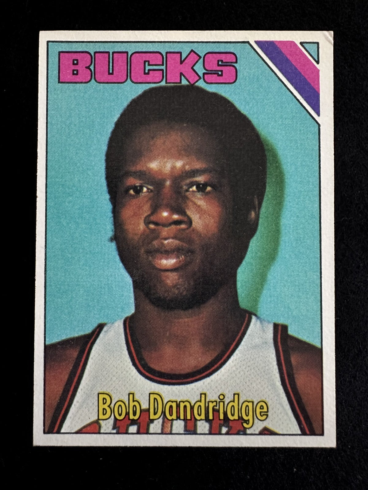 1975–76 Topps Bob Dandridge (#17) EX HOFer, NBA Champ, Bucks Great ^GRUMPYBUCK^