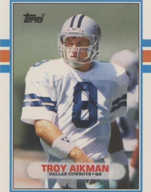 1989 Topps Traded Troy Aikman (#70T) PSA 10 HOFer, Super Bowl Champ ^GRUMPYBUCK^