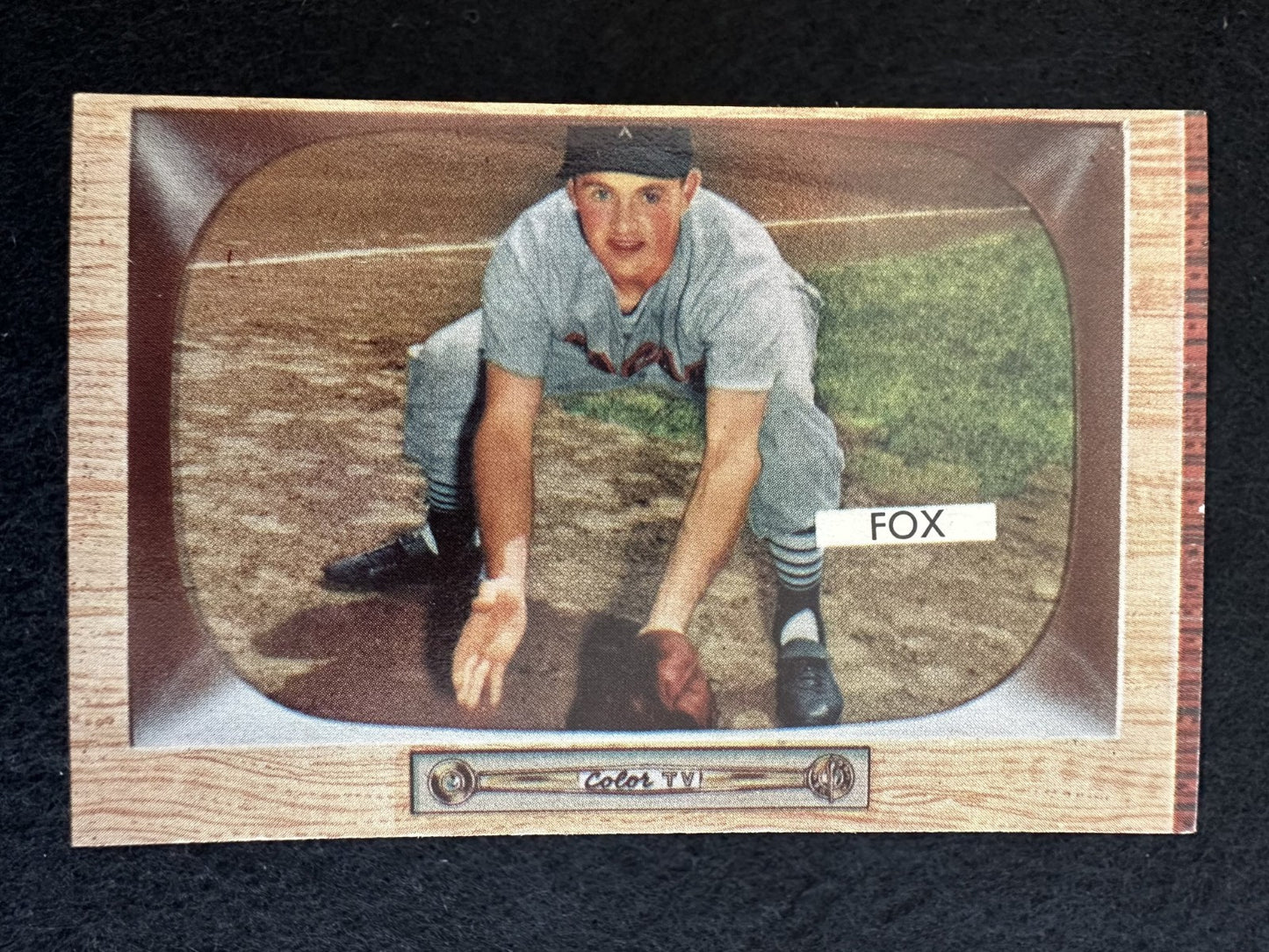 1955 Bowman Nellie Fox (#33) EX HOFer, White Sox Legend ^GRUMPYBUCK^