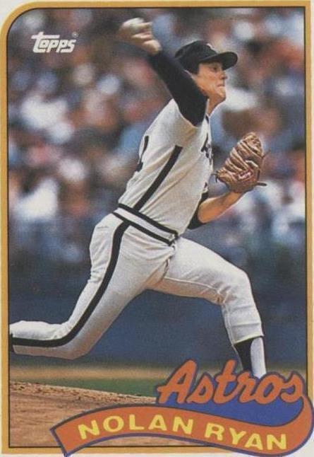 1989 Topps Nolan Ryan (#530) NM HOFer, Ryan Express ^GRUMPYBUCK^