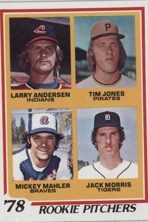 1978 Topps Jack Morris & Others (#703) NM HOFer, Rookie Card ^GRUMPYBUCK^