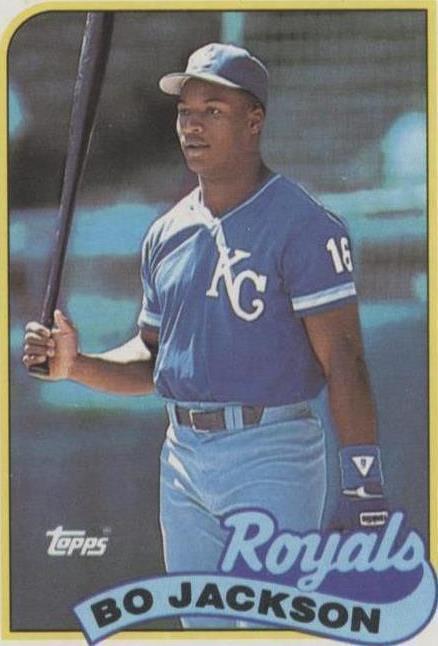 1989 Topps Bo Jackson (#540) NM 2-Sport Star, All-Star ^GRUMPYBUCK^