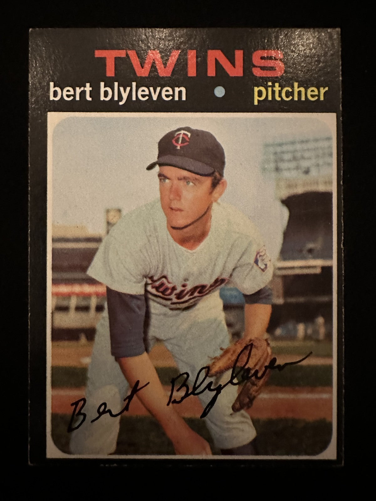 1971 Topps Bert Blyleven (#26) EX Rookie Card, HOFer, Twins Ace ^GRUMPYBUCK^