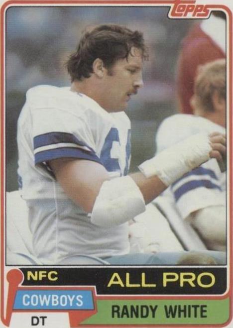 1981 Topps Randy White (#470) NM HOFer, Cowboys Great ^GRUMPYBUCK^