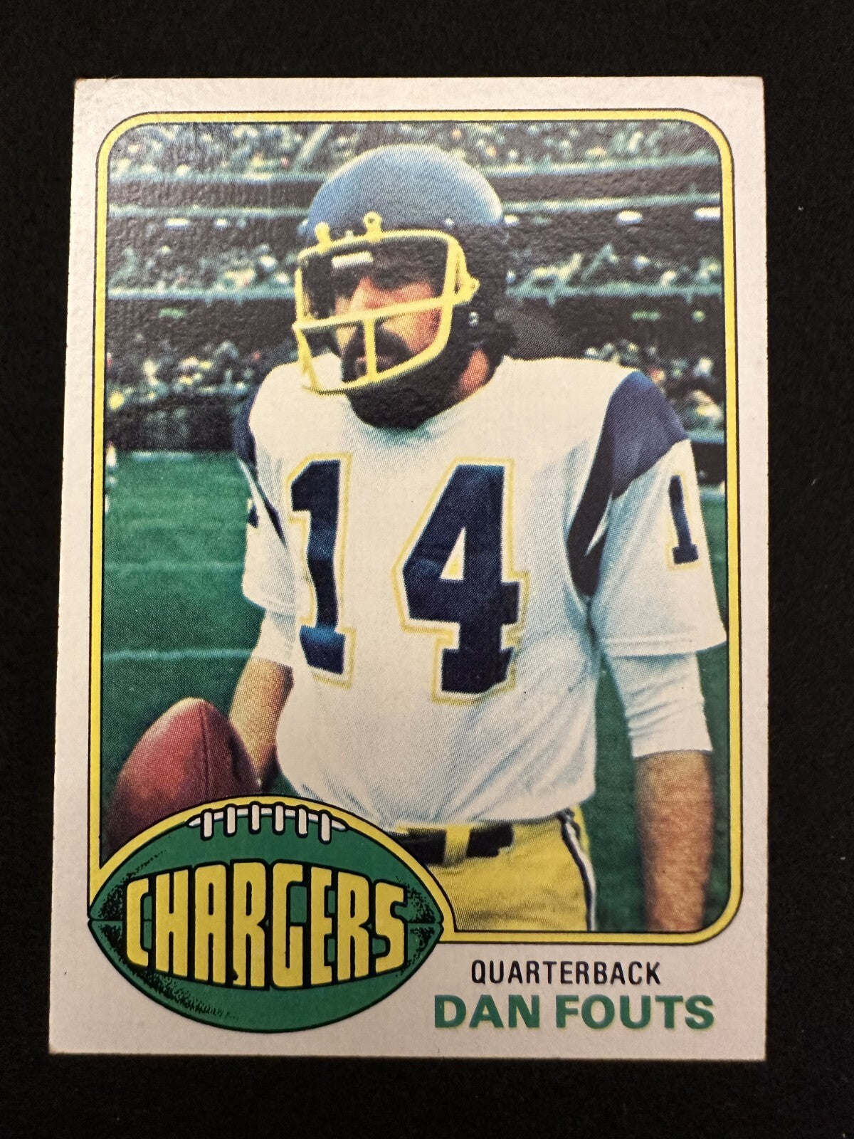 1976 Topps Dan Fouts (#128) EX HOFer, Chargers Great ^GRUMPYBUCK^