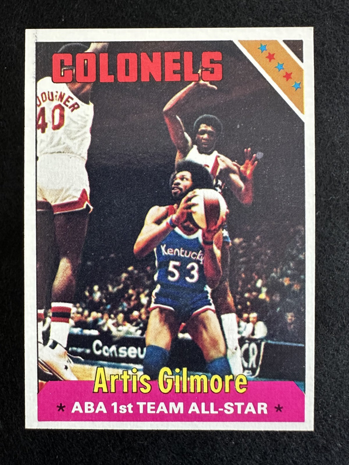 1975–76 Topps Artis Gilmore (#250) NM HOFer, ABA MVP ^GRUMPYBUCK^