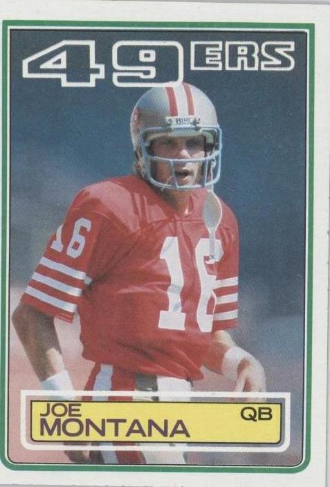 1983 Topps Joe Montana (#169) NM HOFer, 49ers Legend ^GRUMPYBUCK^