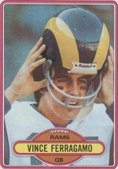 1980 Topps Vince Ferragamo (#239) NM Rams QB, Fresh Pull ^GRUMPYBUCK^