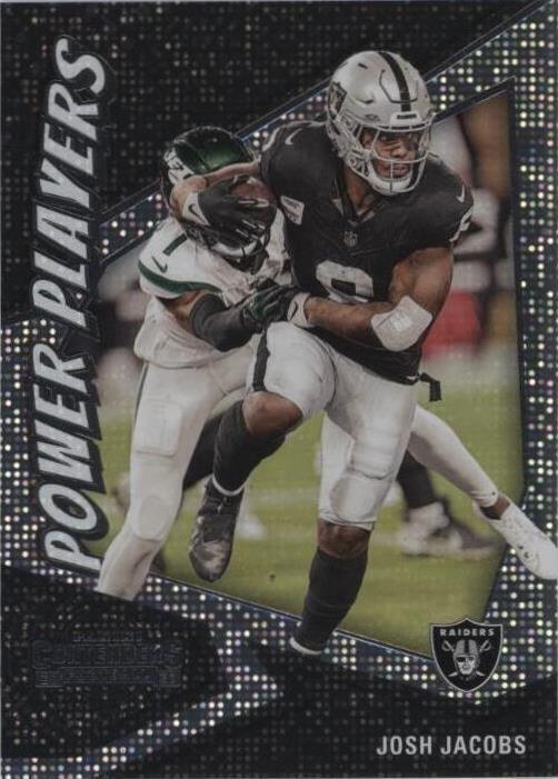 2023 Panini Contenders Power Players Josh Jacobs (#13) MINT Raiders ^GRUMPYBUCK^