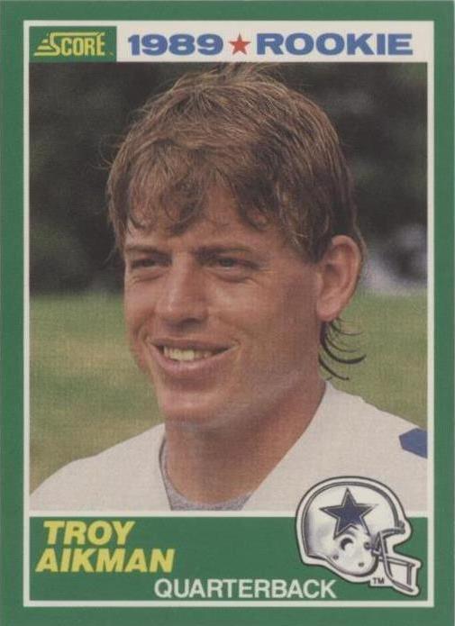 1989 Score Troy Aikman (#270) PSA 7 RC, HOFer, Cowboys Legend ^GRUMPYBUCK^