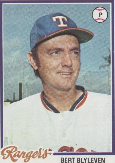 1978 Topps Bert Blyleven (#131) EX HOFer, Rangers Pitching Ace ^GRUMPYBUCK^