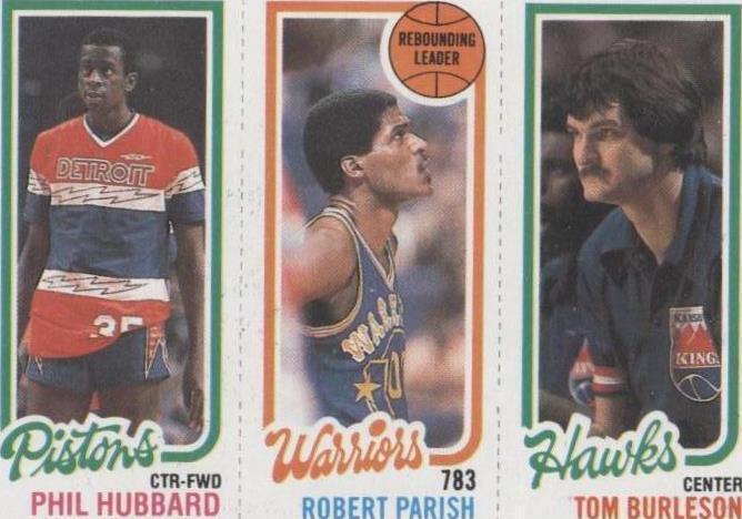 1980-81 Topps Robert Parish, Tom Burleson, Hubbard (#126-93-86) NM ^GRUMPYBUCK^