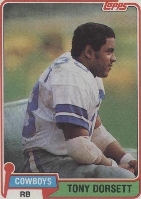 1981 Topps Tony Dorsett (#500) NM HOFer, Heisman Winner ^GRUMPYBUCK^