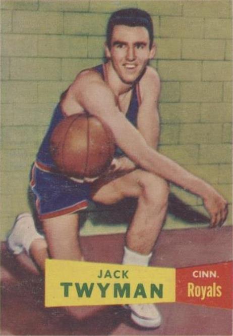1957–58 Topps Jack Twyman (#71) EX Rookie Card, HOFer, Royals Star ^GRUMPYBUCK^