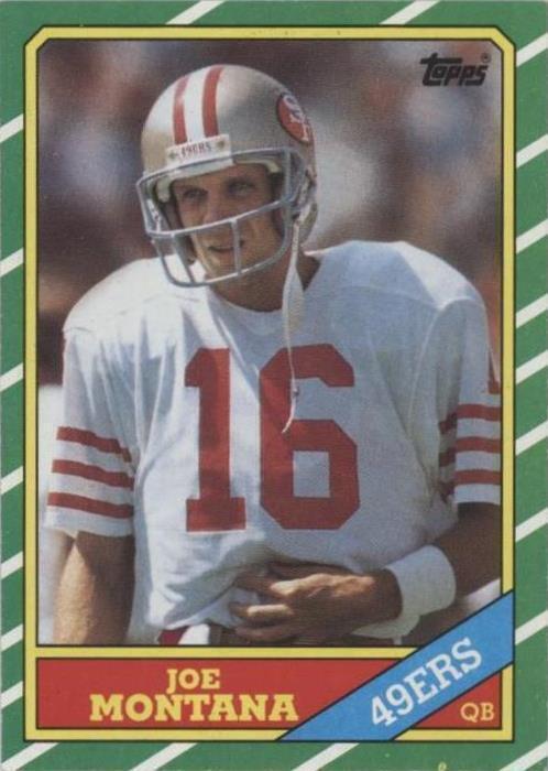 1986 Topps Joe Montana (#156 D*) NM HOFer, 49ers Legend ^GRUMPYBUCK^
