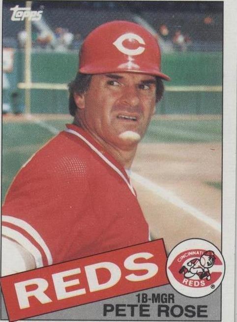 1985 Topps Pete Rose (#600) NM Hit King Chase, Reds Icon, HOF Case ^GRUMPYBUCK^
