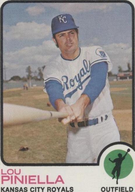 1973 Topps Lou Piniella (#140) EX Royals OF, Future Manager ^GRUMPYBUCK^