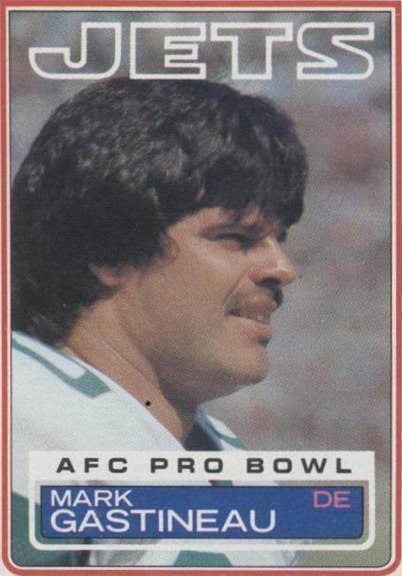 1983 Topps Mark Gastineau (#341) NM Jets Sack Master ^GRUMPYBUCK^