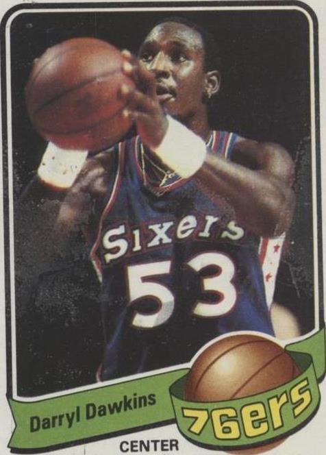 1979-80 Topps Darryl Dawkins (#105) NM Chocolate Thunder ^GRUMPYBUCK^