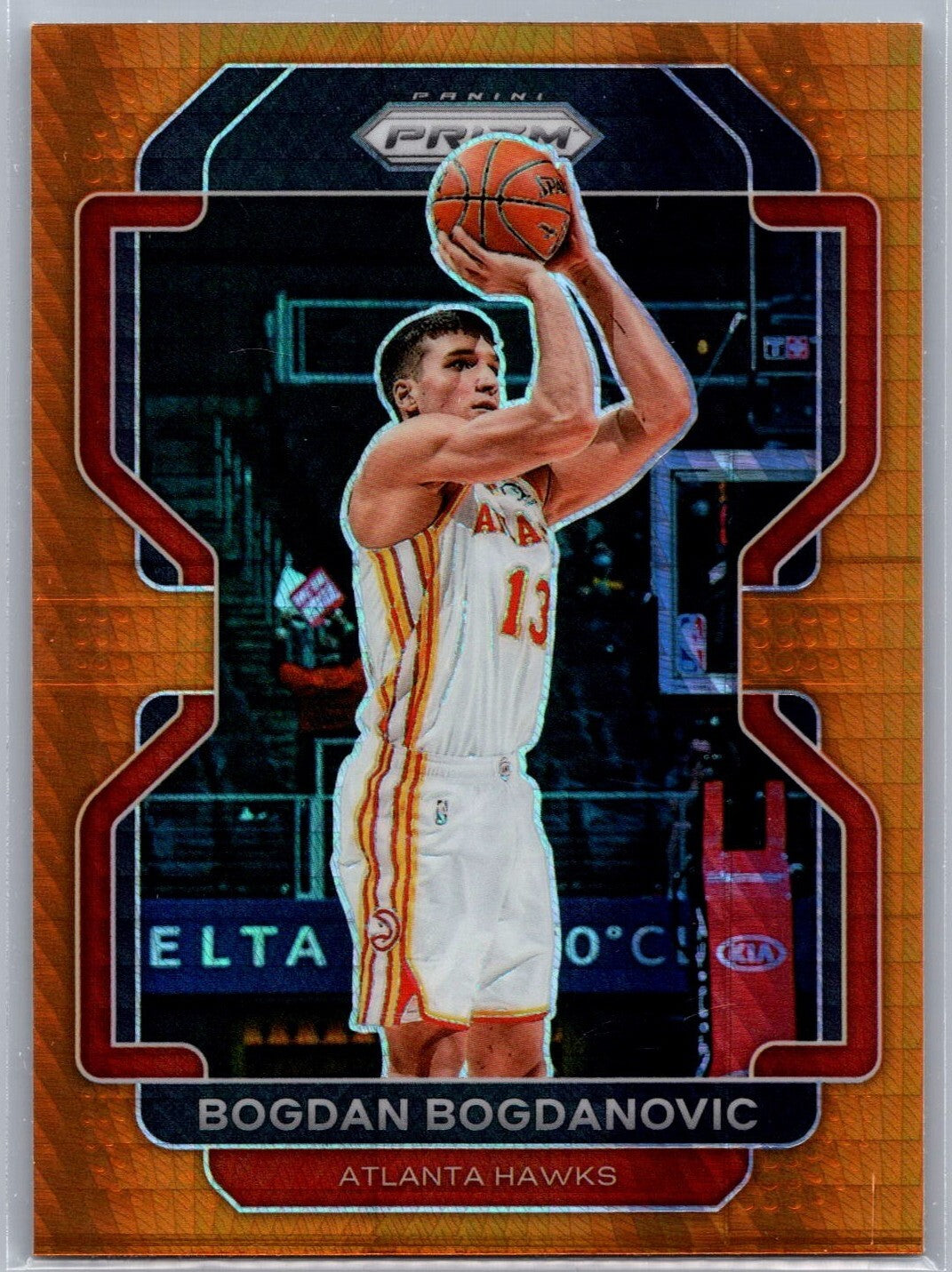 2021-22 Prizm Bogdan Bogdanović (#149) MINT Orange Hyper ^GRUMPYBUCK^