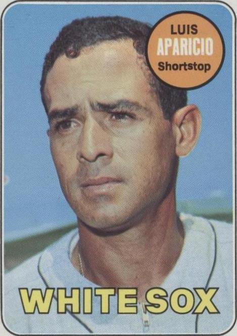1969 Topps Luis Aparicio (#75) NM HOFer, White Sox/Orioles ^GRUMPYBUCK^