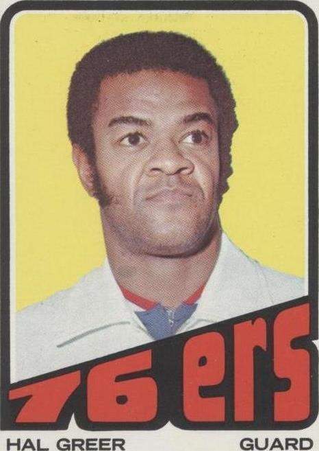 1972–73 Topps Hal Greer (#56) EX HOF G, 76ers Legend ^GRUMPYBUCK^