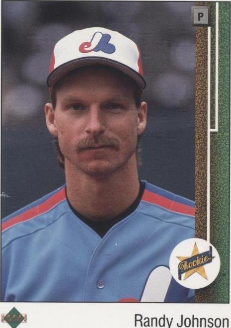 1989 Upper Deck Randy Johnson (#25) NM Rookie Card, Big Unit ^GRUMPYBUCK^